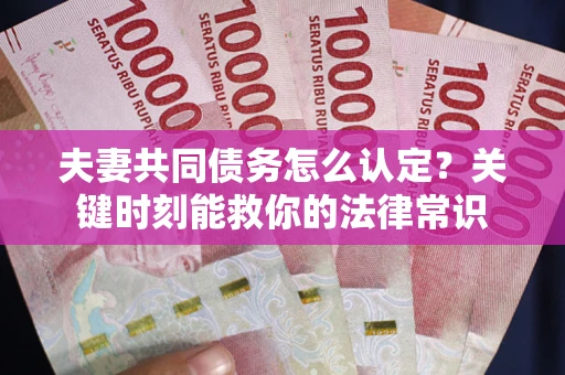 济南夫妻共同债务怎么认定？关键时刻能救你的法律常识