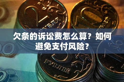济南欠条的诉讼费怎么算？如何避免支付风险？