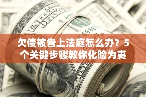 济南欠债被告上法庭怎么办？5个关键步骤教你化险为夷