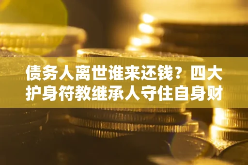 济南债务人离世谁来还钱？四大护身符教继承人守住自身财产